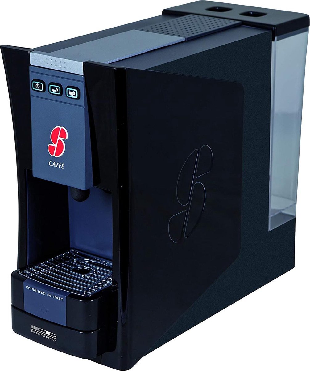 Essse Caffè S.12 Nera italiaanse koffie cup automaat- Zwart