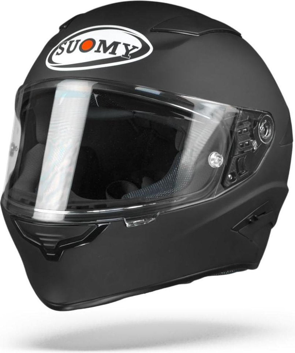 Suomy Speedstar Plain Mat Zwart Integraalhelm - Motorhelm - Maat XL