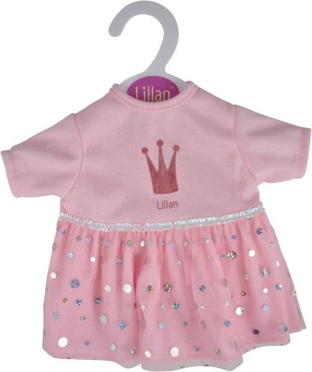 Poppenjurkje roze voor poppen van 36 cm