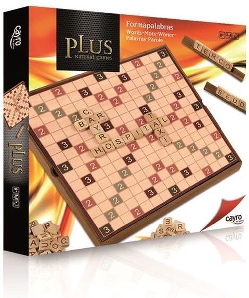 Board Games Cayro Inlaid Crosswords Set Plus