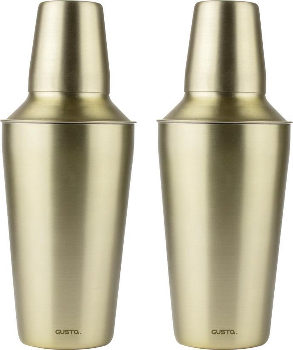 Cocktail mixer Champagne - set 2 stuks