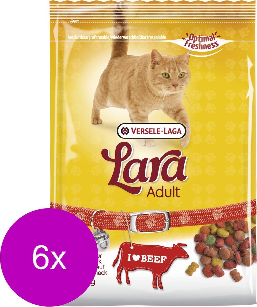 Lara Adult Rund - Kattenvoer - 6 x 350 g