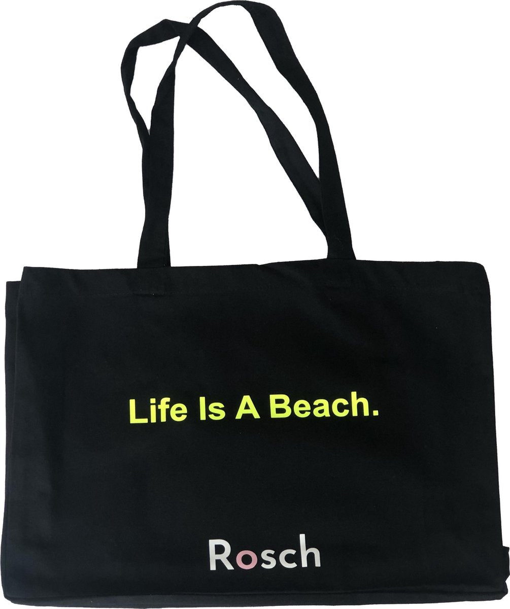 Rosch Boodschappen / Strand Shopper 'Life Is A Beach'