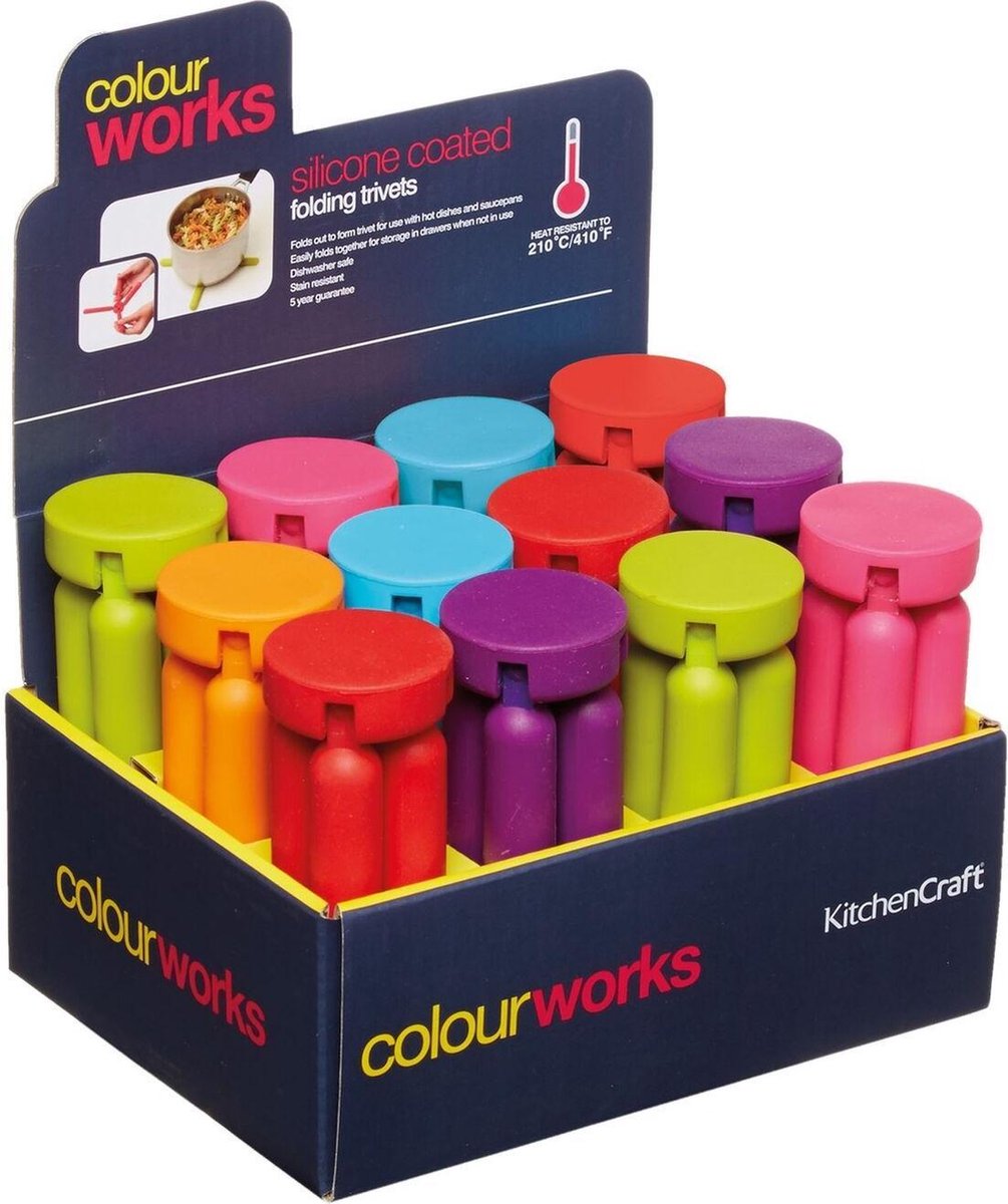 Kitcgencraft - Colourworks Folding Trivets