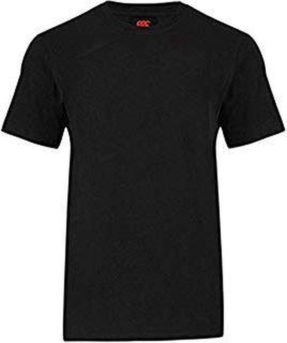 CANTERBURY CLUB S/S PLAINT-SHIRT dames- 12 -Medium BLACK