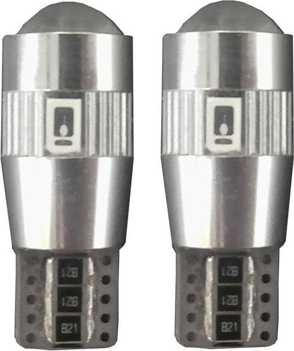 6 HP W5W Rood Canbus LED binnenverlichting