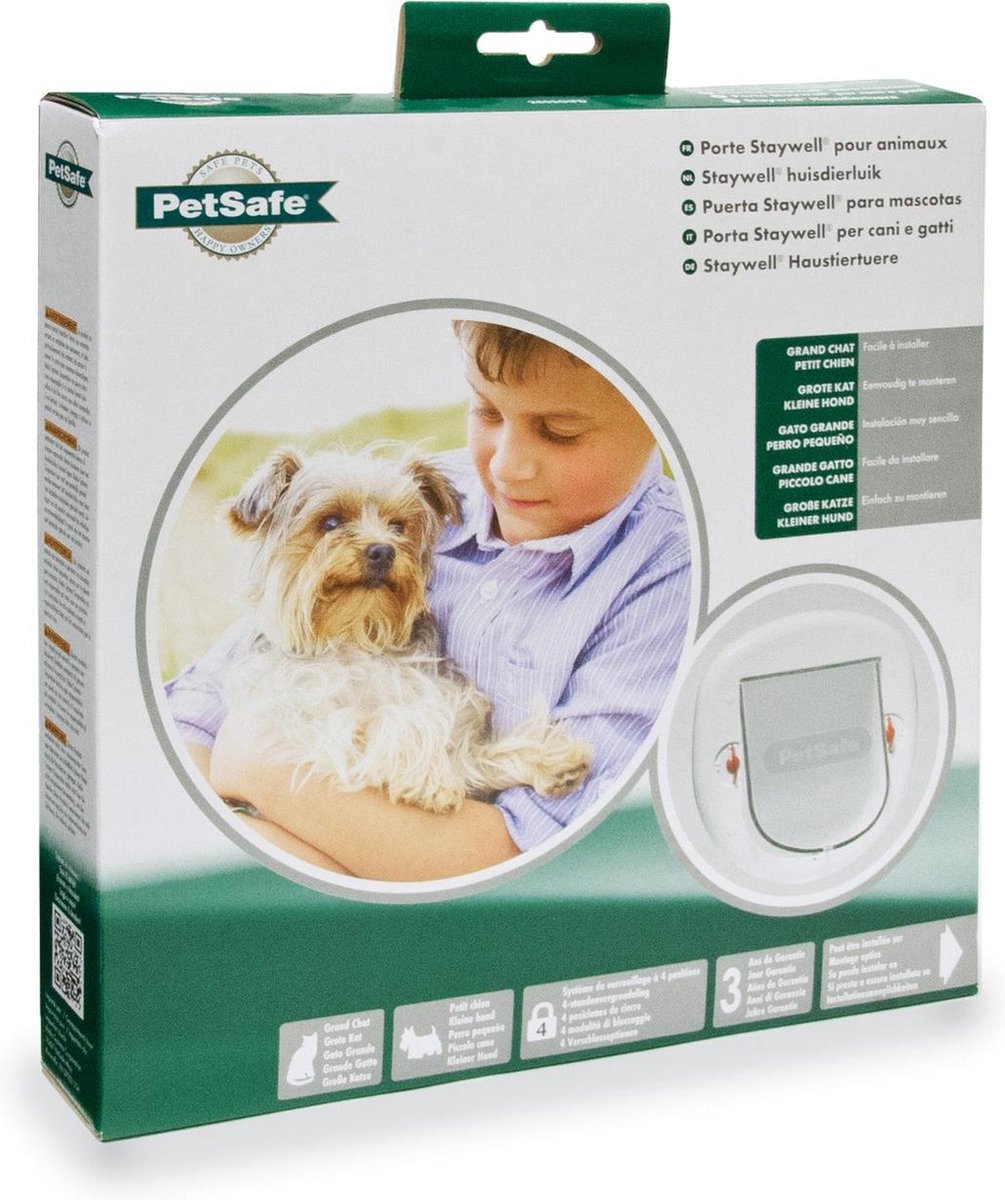 Petsafe 200 Kattenluik - Wit - L - 29