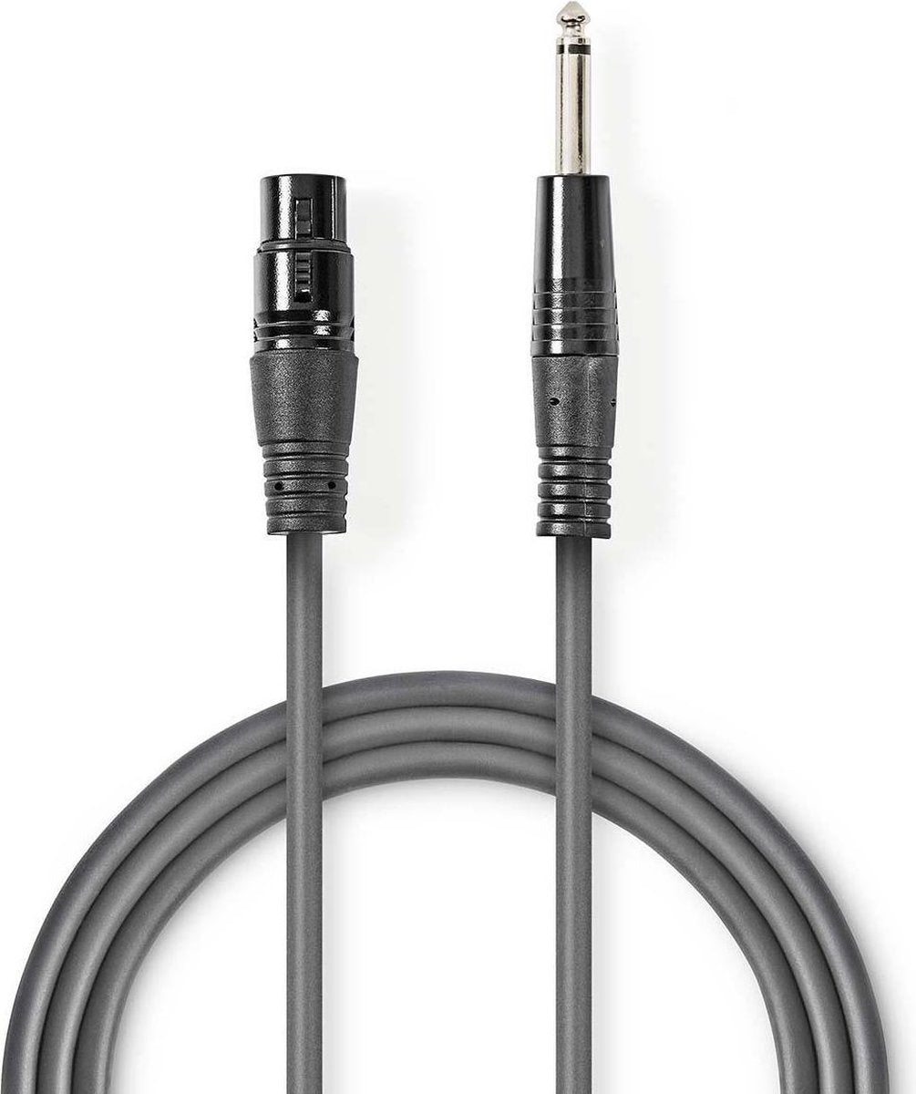 Ongebalanceerde XLR-Audiokabel | XLR 3-pins female - 6
