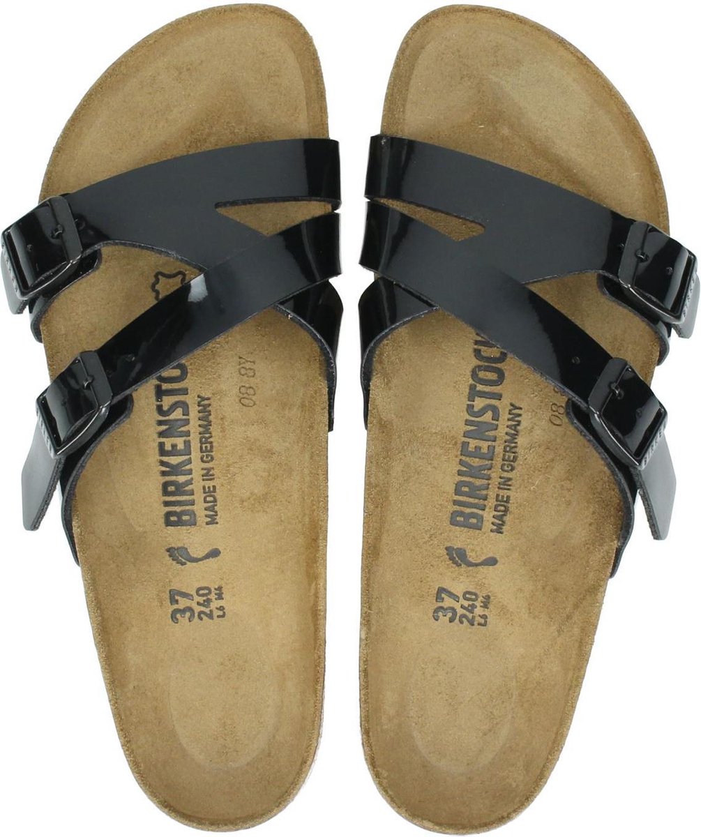 Birkenstock Yao Balance dames slipper - Zwart - Maat 36