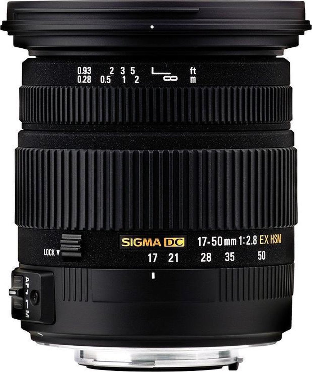 Sigma 17-50mm F2.8 EX DC OS HSM - Geschikt voor Sony