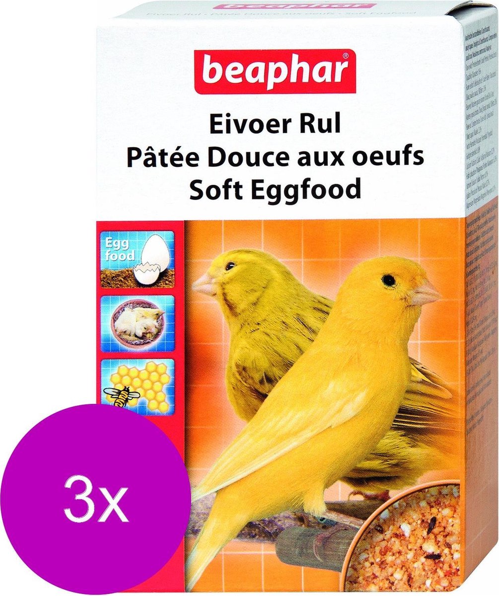 Beaphar Eivoer Rul - Vogelvoer - 3 x 150 g
