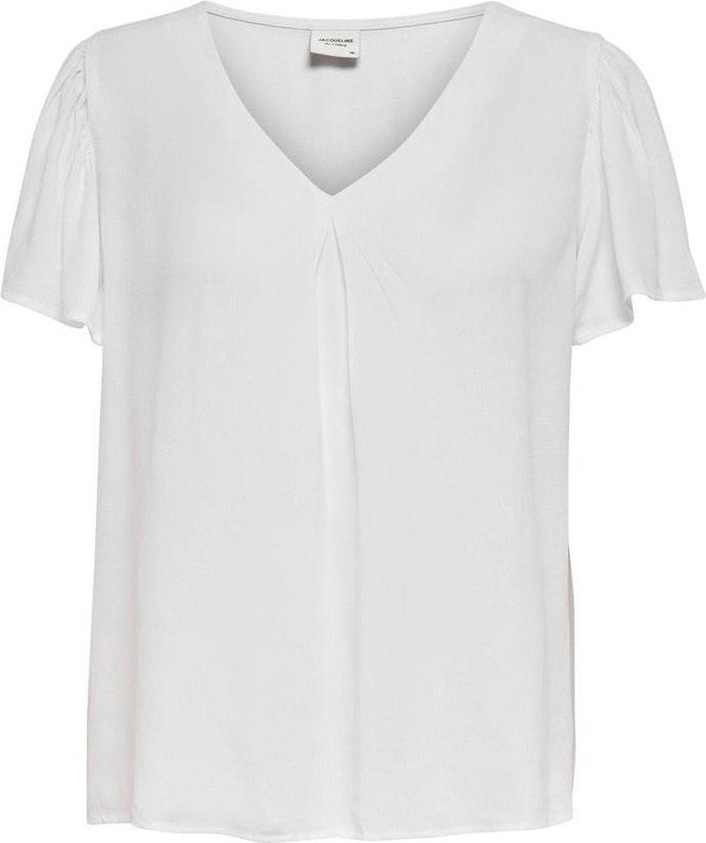 Jdylea S/s Top Wvn 15225954 Bright White