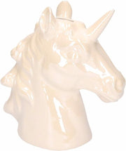 Spaarpot Eenhoorn wit 16 cm