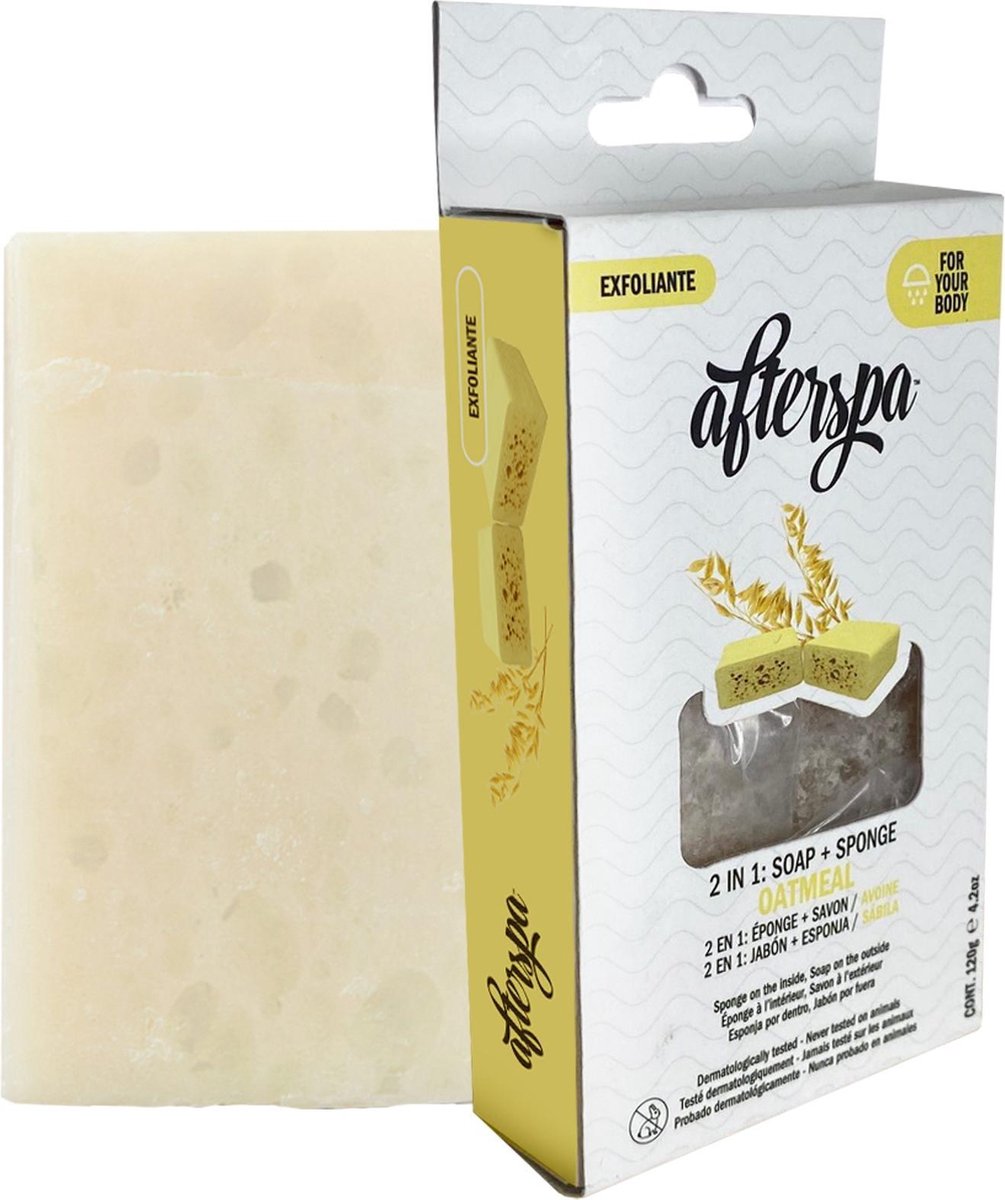 2 PACK | T.Taio Esponjabon | Bad & Douche Zeep Soap Sponge Oatmeal | Havermout | Multifunctioneel
