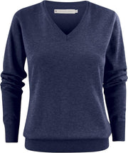 Harvest Ashland Trui Dames 2122505 Blauw Melange - Maat S