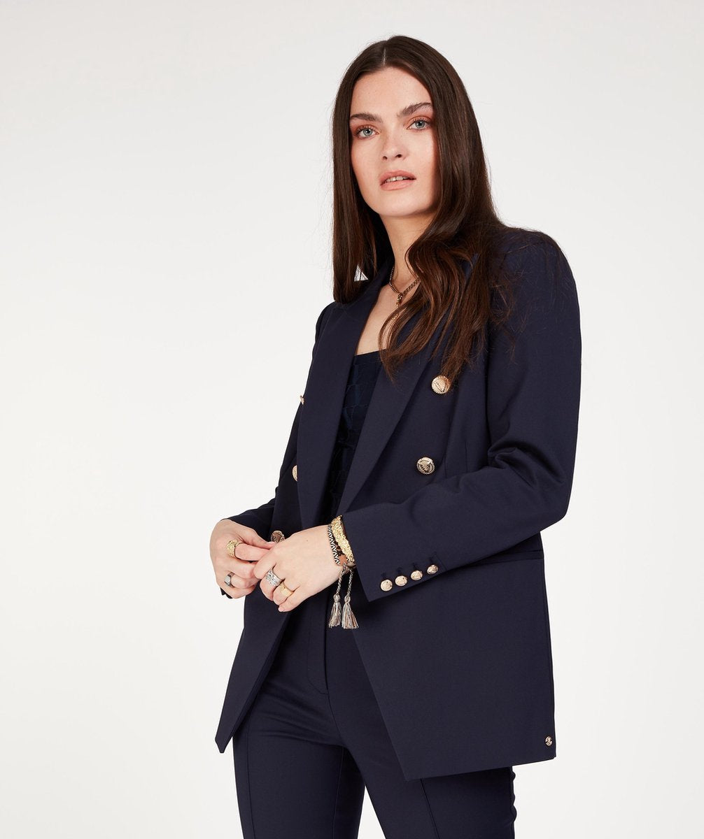 JOSH V     BLOOM Blazer Blauw - Maat L