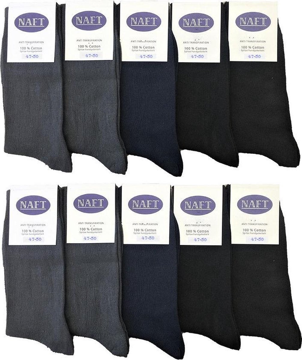 katoenen sokken Multipack Heren Maat 47-50