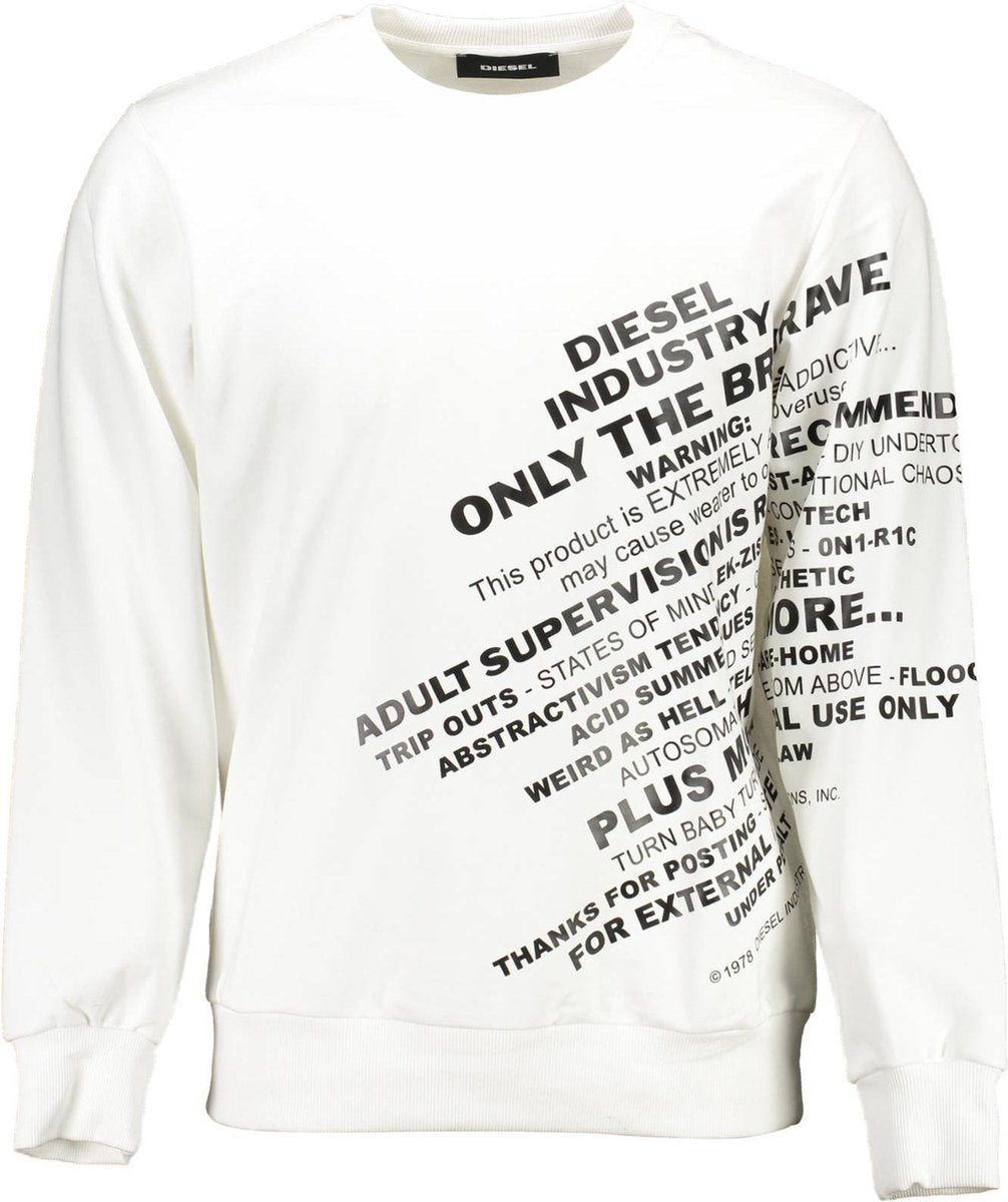 Diesel Trui Wit M Heren