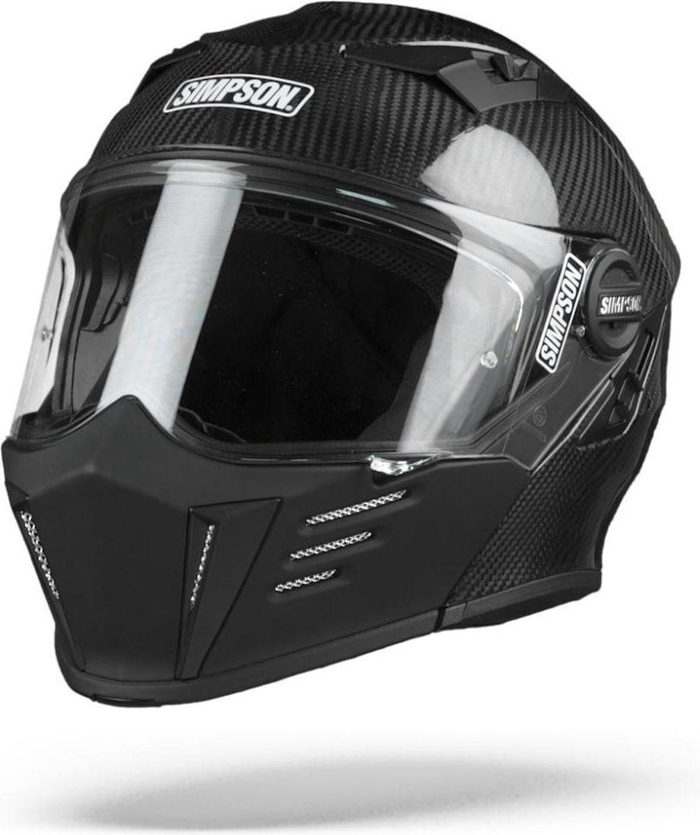 Simpson Darksome Carbon Mat Zwart XL