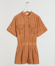 JOSH V   LUA Playsuit Oranje - Maat 2XL