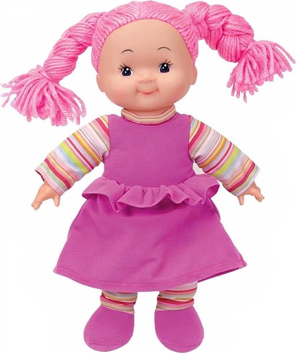 Simba Toys Knuffelpop My Rag Doll Meisjes 38 Cm Roze
