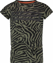 Raizzed meiden t-shirt Verona Army Zebra