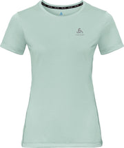 Odlo Tee SS Element Dames Sportshirt - Maat L  - Vrouwen - groen