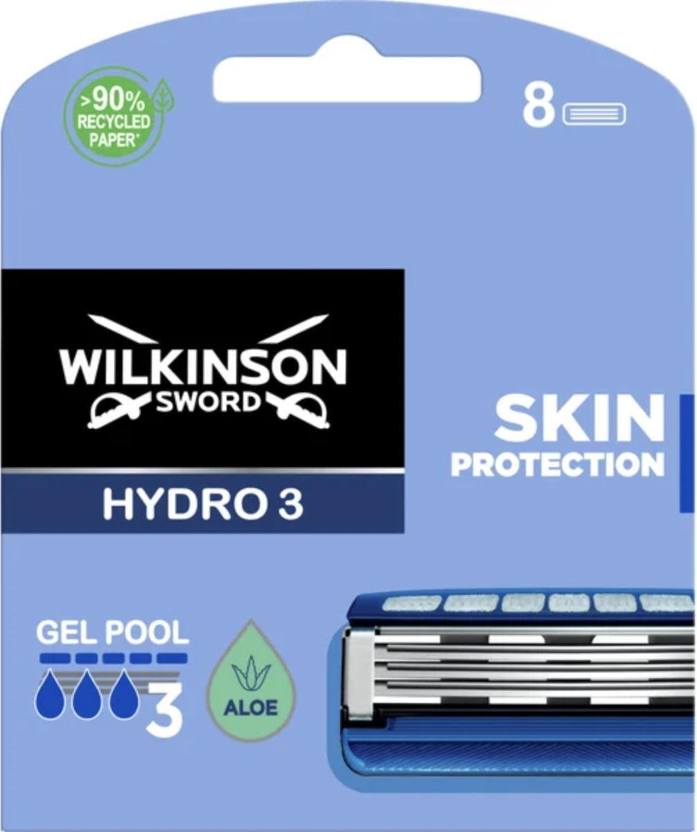 Wilkinson Sword Hydro 3 Scheermesjes Skin Protection 8 stuks