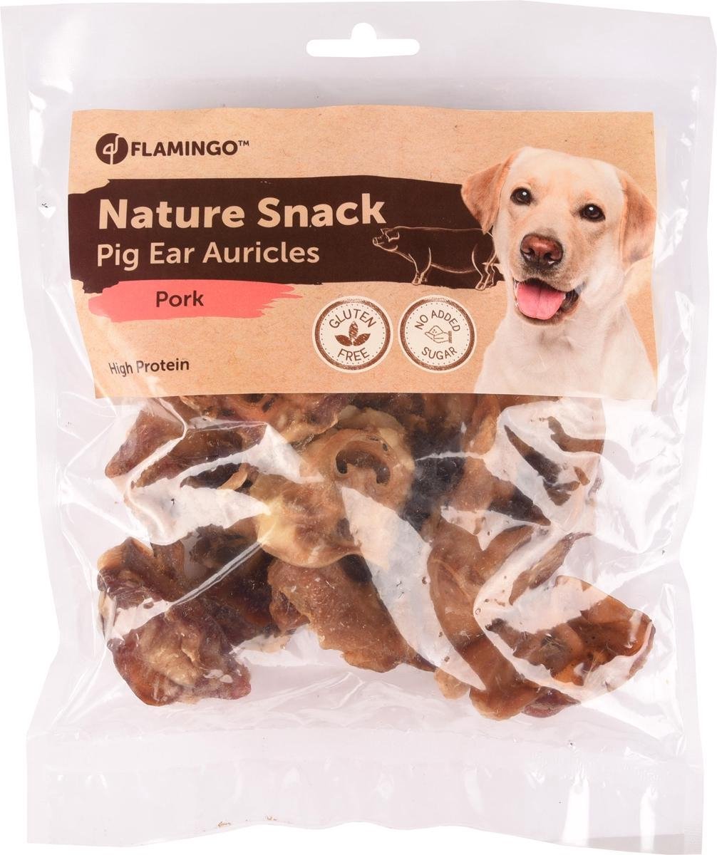 Zooselect Hondensnack Nature Varkensoren 200 gr