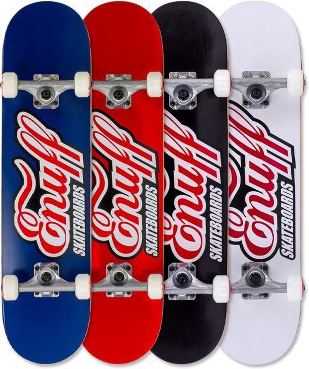 ENUFF CLASSIC LOGO SKATEBOARD - WIT