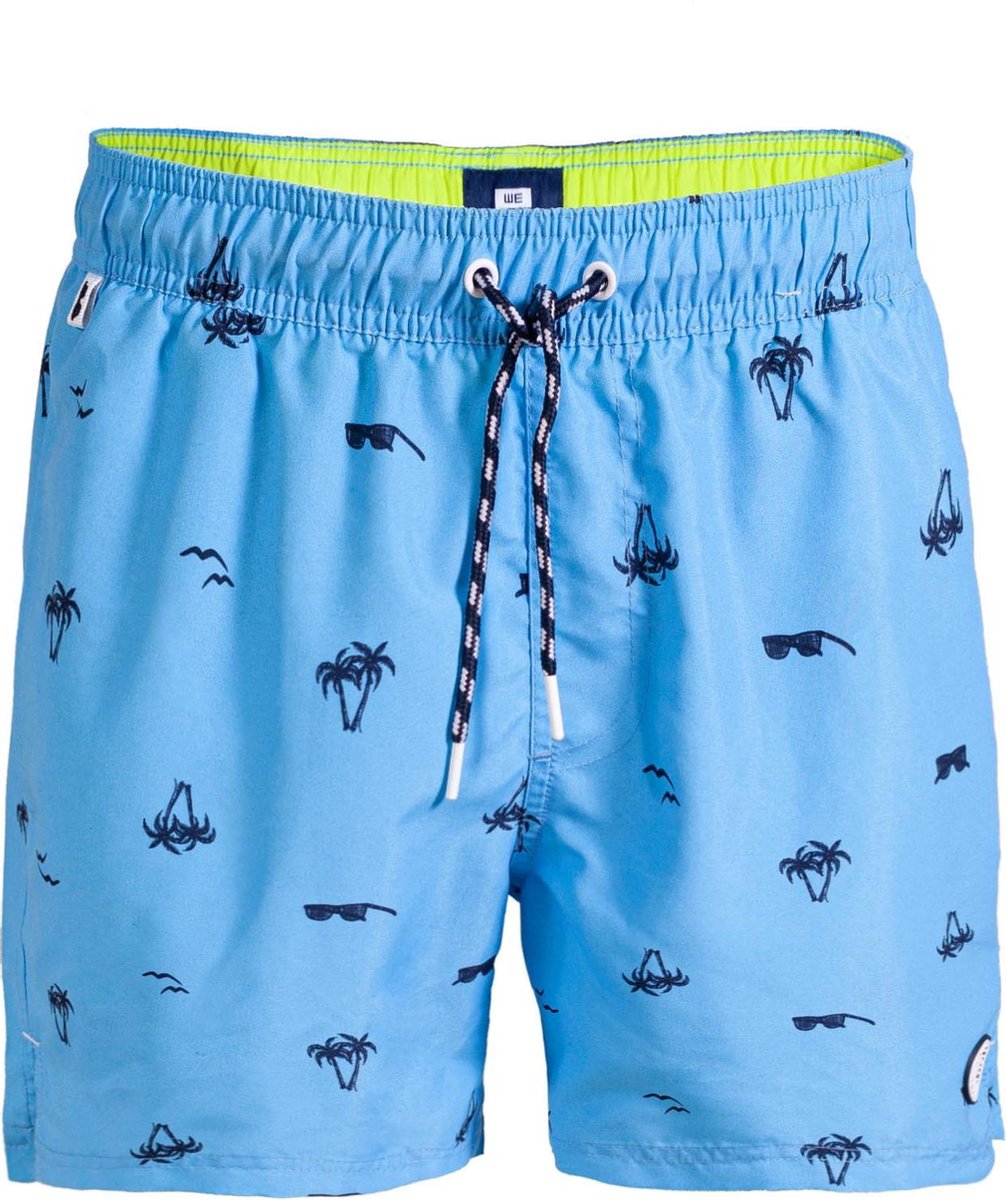 WE Fashion Heren zwemshort van gerecycled materiaal - Maat L