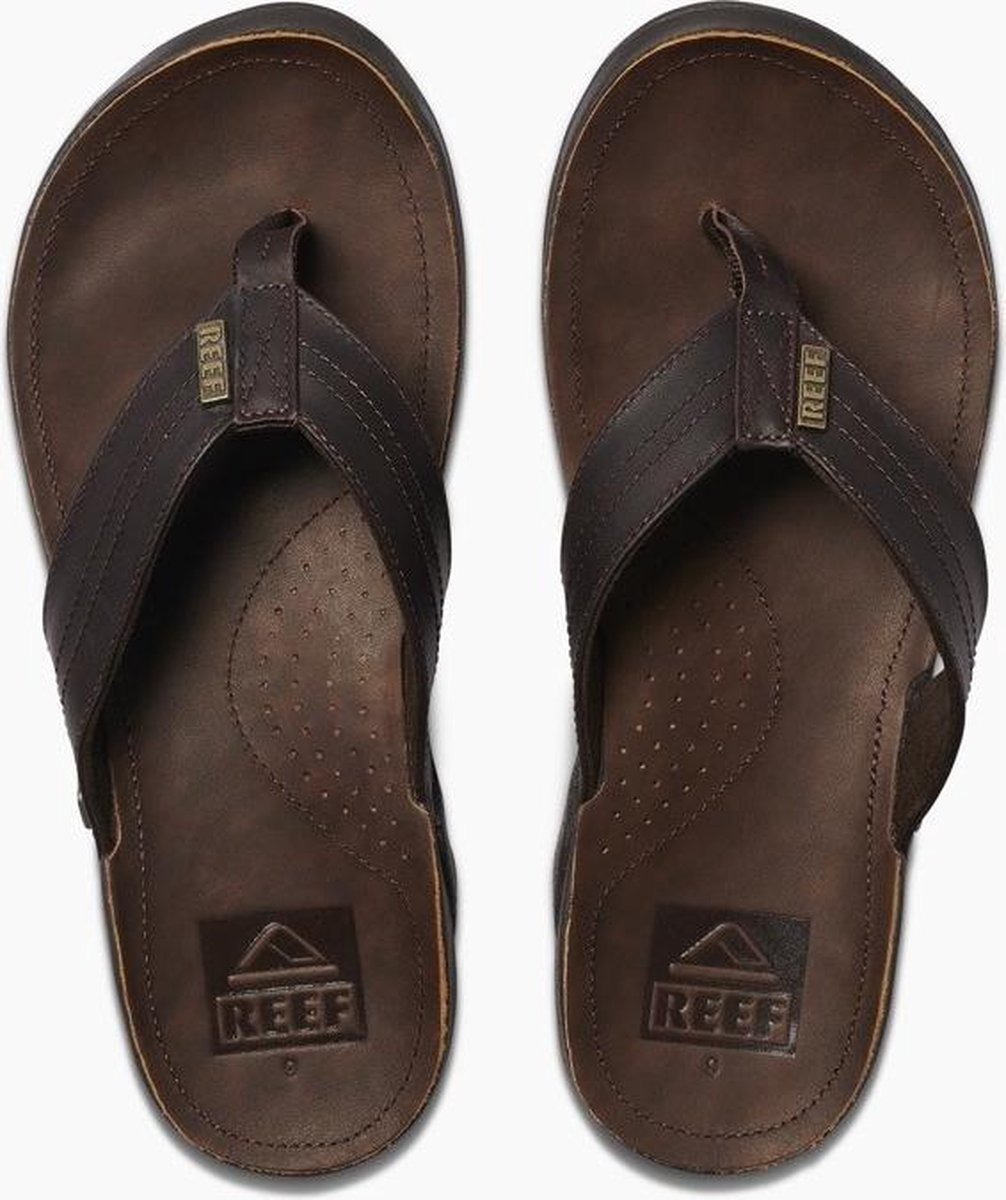 Reef J-Bay III Heren Slippers - Dark Brown - Maat 46