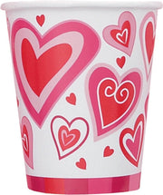 Bekers Hearts of joy 8 Stuks