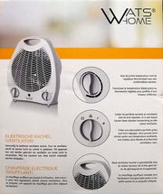 Elektrische Kachel - Ventilator - Ventilatorkachel