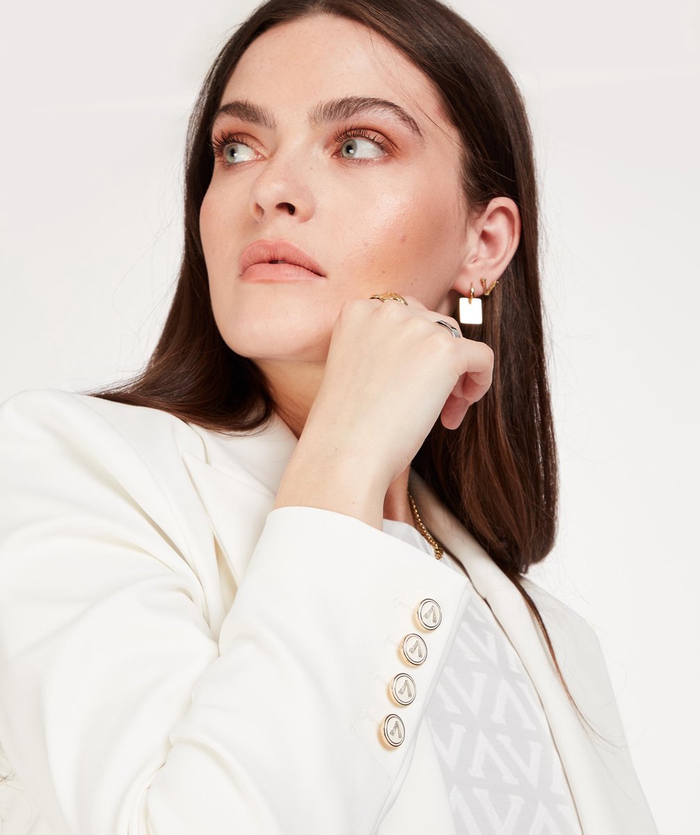 JOSH V     BLOOM Blazer Wit - Maat M