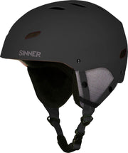SINNER Bingham Skihelm - Zwart - Unisex - Maat 61 (L)