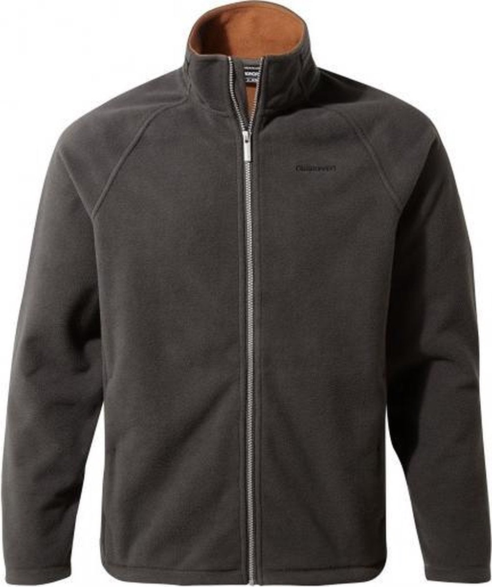 Craghoppers Fleecejack Constantine Black Pepper Heren Grijs Maat Xxl
