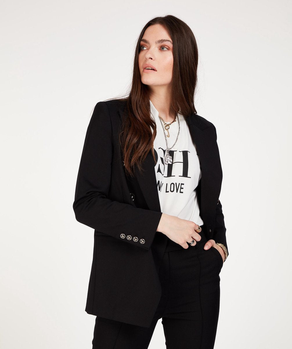 JOSH V     BLOOM Blazer Zwart - Maat XS