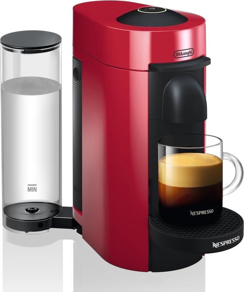 DeLonghi Nespresso Vertuo ENV 150.R Vrijstaand Volledig automatisch Espressomachine 1.1l Rood koffiezetapparaat