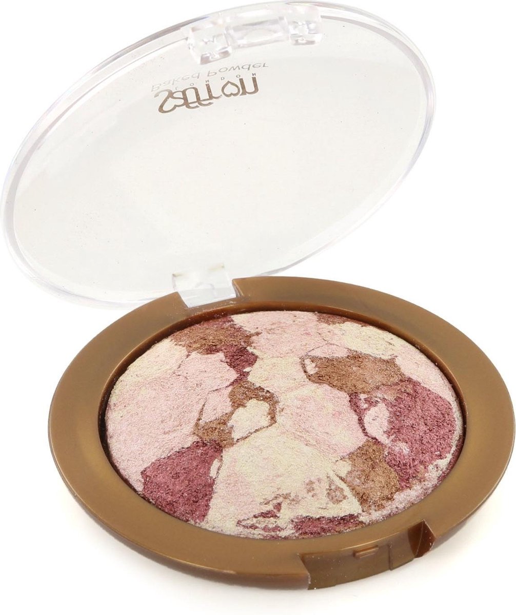 Saffron Baked Bronzing Powder - 03