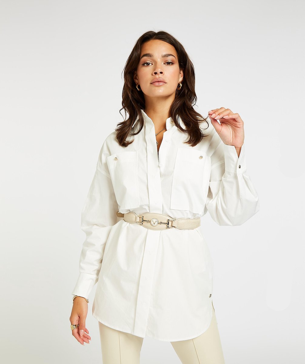 JOSH V   MONICA Blouse Wit - Maat XS