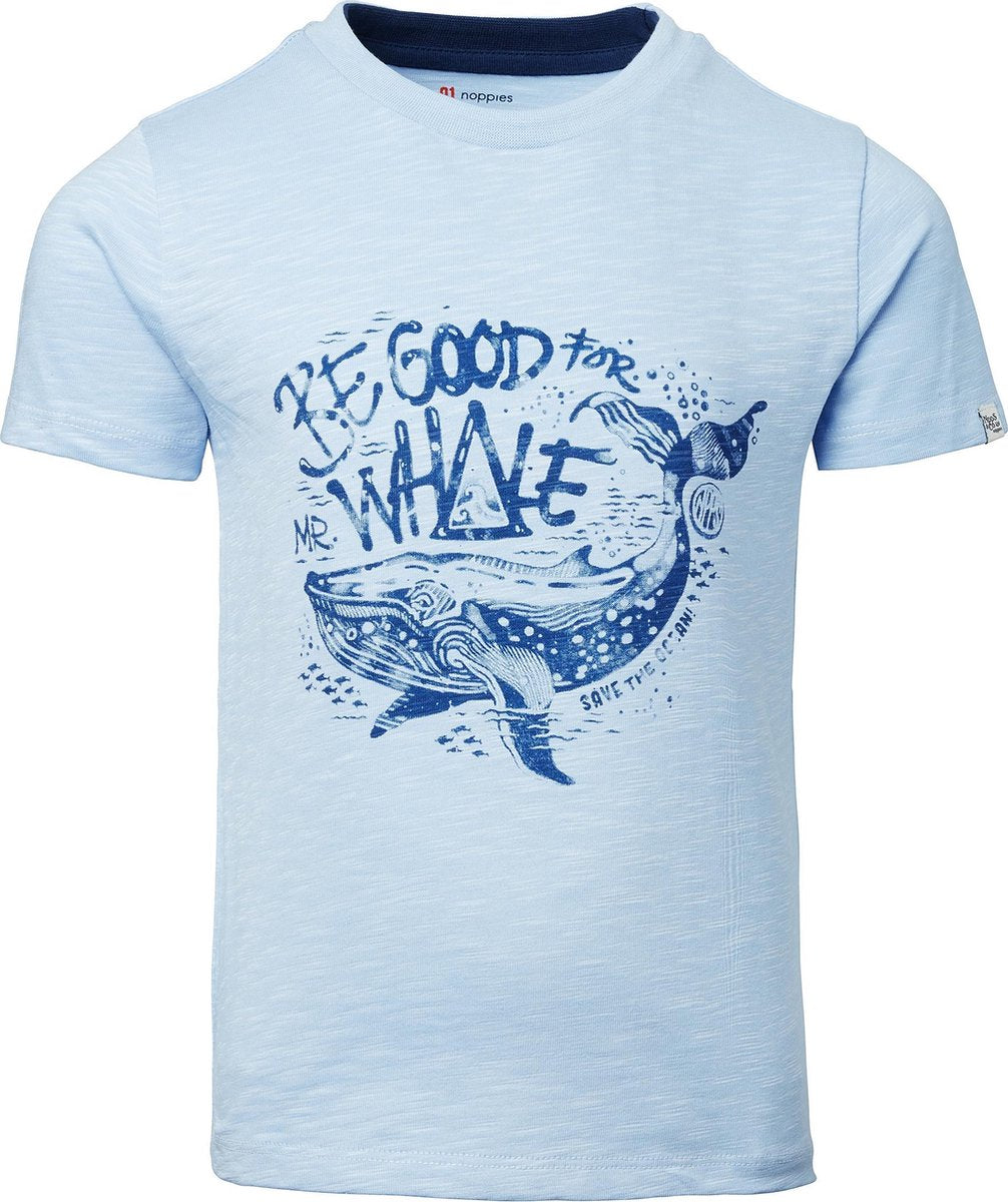 Noppies T-shirt Linwood - Powder Blue - Maat 134