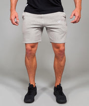 Marrald Fleece Sweatshorts | Grijs - L heren korte trainings sportbroek