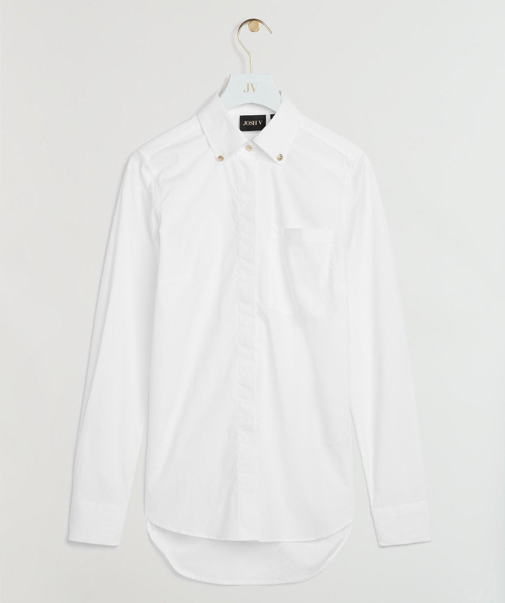 JOSH V     CHARLINE Blouse Wit - Maat 2XL