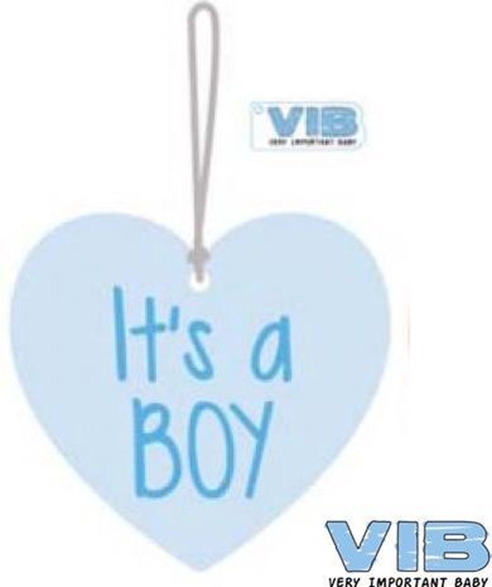 VIB - Kasthanger - Houten Hart - Blauw