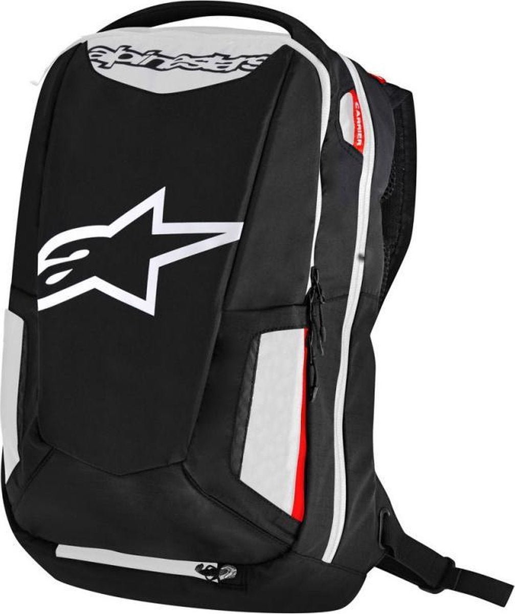 Alpinestars City Hunter Black White Red Backpack