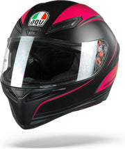 Agv K1 Warmup Zwart Roze Integraalhelm - Motorhelm - Maat XS