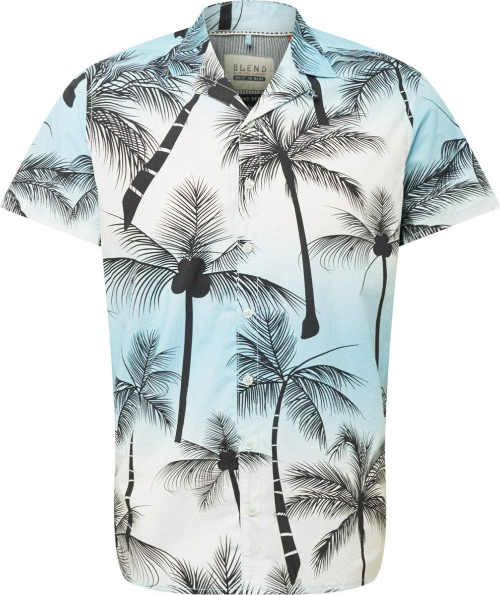 Blend overhemd Turquoise-L