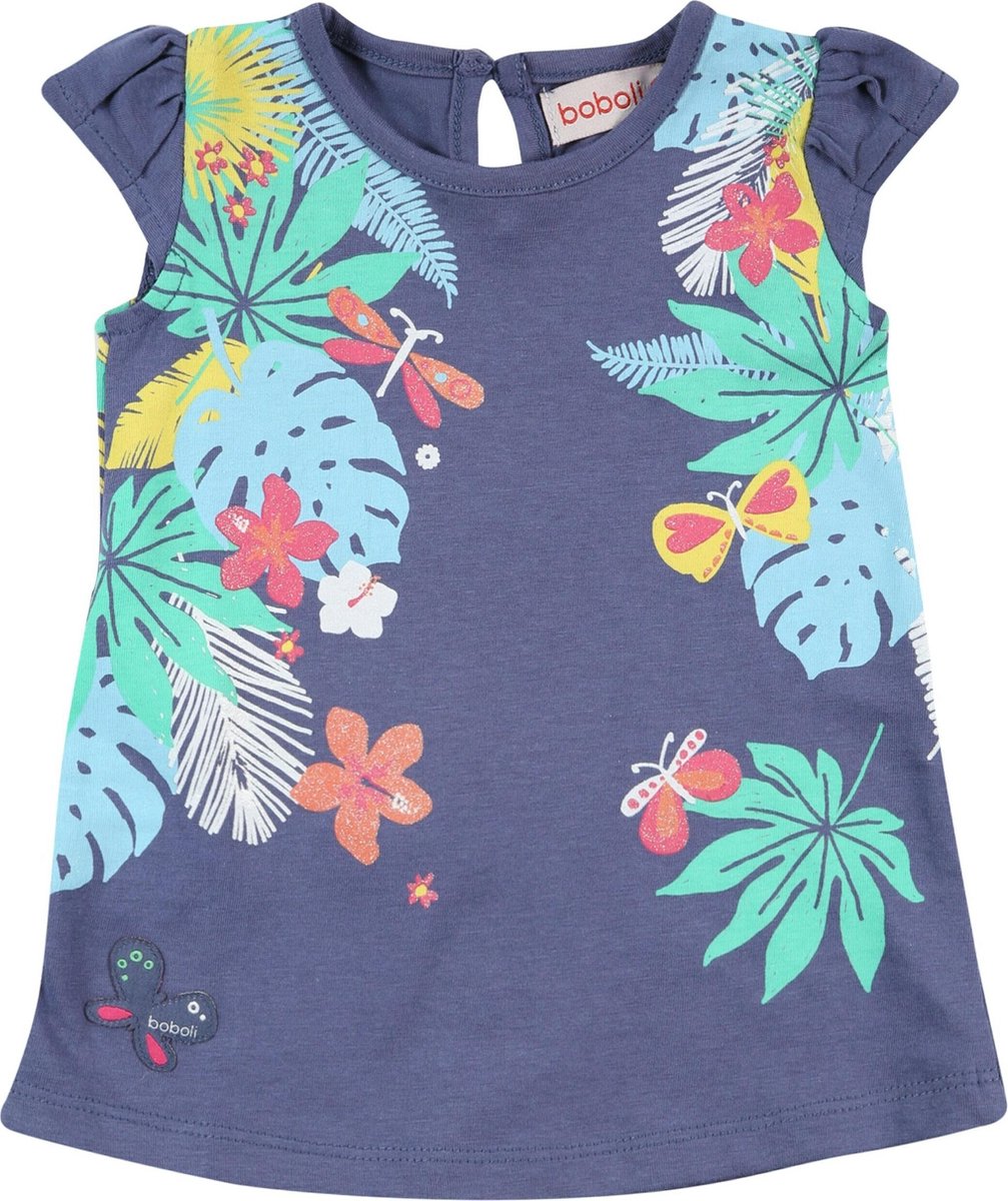 Boboli jurk blätter Gemengde Kleuren-68
