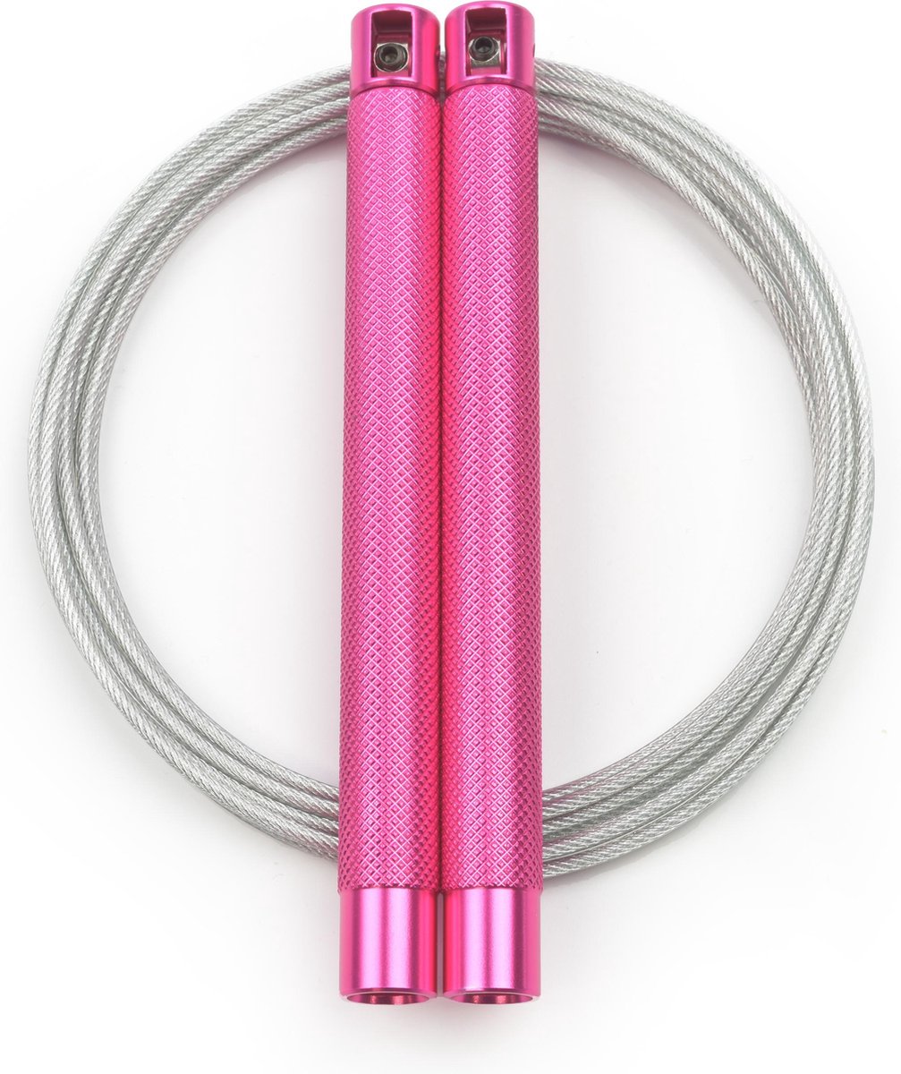 RXpursuit - Speed Rope - Springtouw - Aluminium - Roze-Grijs